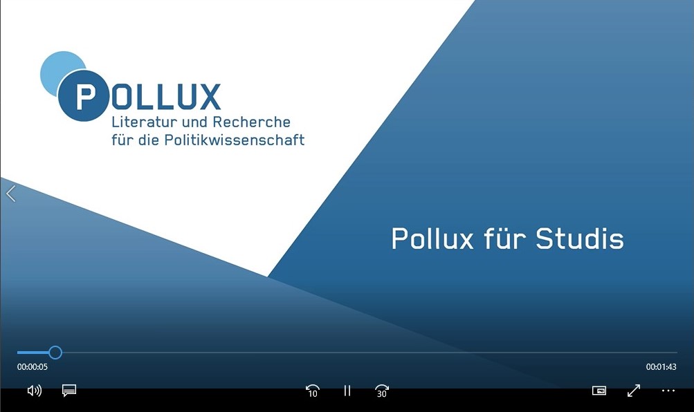 Pollux for students (german only)